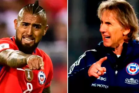 Arturo Vidal descart volver a Chile mientras Ricardo Gareca sea el entrenador.