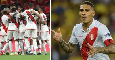 Paolo Guerrero enva mensaje a la seleccin Peruana .