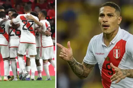 Paolo Guerrero enva mensaje a la seleccin Peruana .