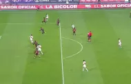 Gianluca Lapadula anot el 1-0 de Per sobre Colombia, pero fue anulado por posicin adelantada