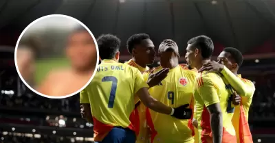 Futbolista colombiano denuncia filtracin de fotografa ntima.