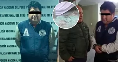 Detenido confiesa querer extorsionar a su hermana.