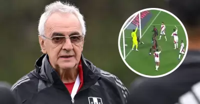 Jorge Fossati habl sobre los cambios previos al gol de Luis Daz