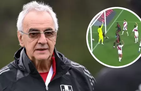 Jorge Fossati habl sobre los cambios previos al gol de Luis Daz