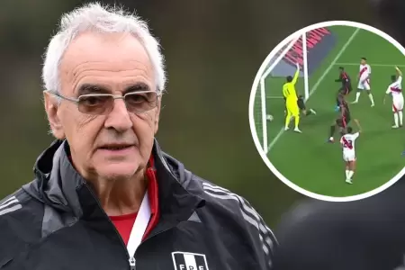 Jorge Fossati habl sobre los cambios previos al gol de Luis Daz