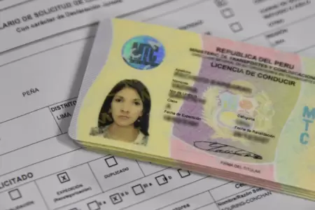 Licencia de conducir con nuevas restricciones