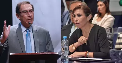 Martn Vizcarra y Patricia Benavides.