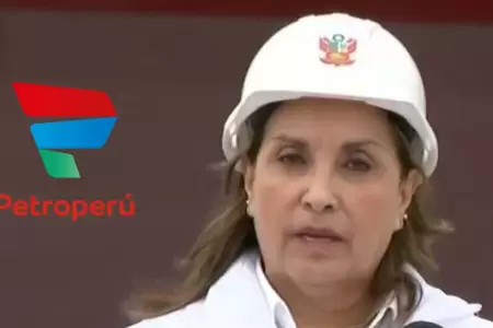 Dina Boluarte se pronunci sobre la crisis que atraviesa Petroper.