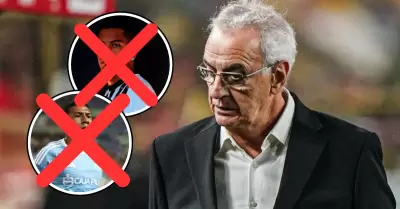 Jorge Fossati descart nuevamente a Maxloren Castro y Joao Grimaldo.