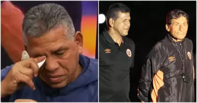 'Puma' Carranza llora por el fallecimiento de Roberto Chale