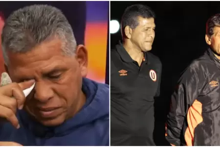 'Puma' Carranza llora por el fallecimiento de Roberto Chale