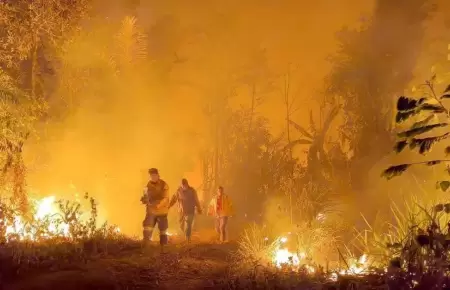 Incendios en Bolivia