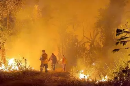 Incendios en Bolivia