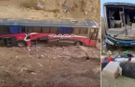 Piura: Tragedia! Tres fallecidos y 22 heridos tras despiste y volcadura de bus 'El Dorado'