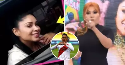 Magaly Medina critica a Pamela Franco por subir a camioneta de Cueva.