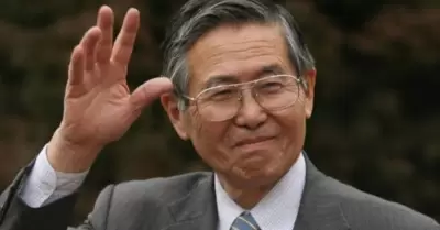 Alberto Fujimori, expresidente del Per.