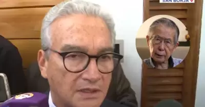 Alejandro Aguinaga se pronunci sobre el estado de salud de Alberto Fujimori.