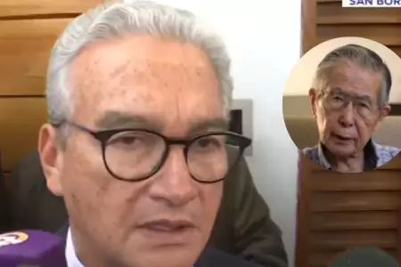 Alejandro Aguinaga se pronunci sobre el estado de salud de Alberto Fujimori.