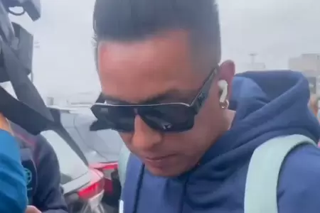 Christian Cueva declar tras la derrota de la seleccin peruana.