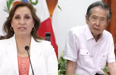 El gobierno de Dina Boluarte lament el fallecimiento de Alberto Fujimori