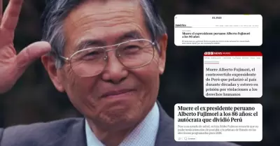 Fujimori - medios internacionales