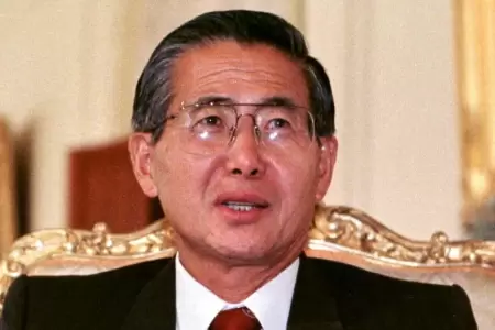 Alberto Fujimori, expresidente del Per.