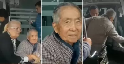 La ltima aparicin pblica de Alberto Fujimori.