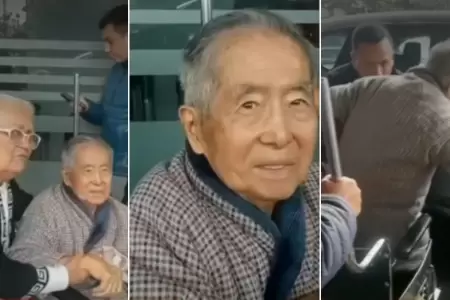 La ltima aparicin pblica de Alberto Fujimori.