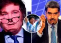 Nicols Maduro pide al espritu de Diego Maradona ASUSTAR a Javier Milei: "Jlale las patas"