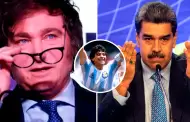 Nicols Maduro pide al espritu de Diego Maradona ASUSTAR a Javier Milei: "Jlale las patas"