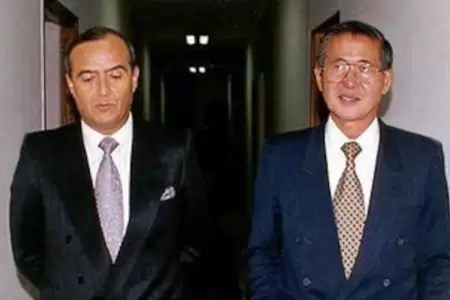 Alberto Fujimori y Vladimiro Montesinos