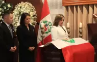 Dina Boluarte llega al velorio de Alberto Fujimori: Presidenta da sentido abrazo a Keiko y Kenji