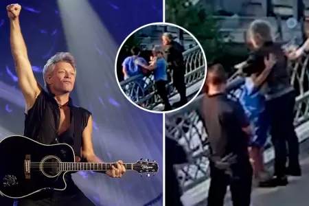 Bon Jovi salva a mujer en Nashville.