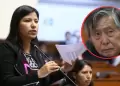 Indira Huilca acusa al Congreso de aprovecharse de la muerte de Alberto Fujimori: "No se puede borrar la historia"