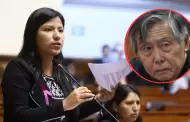 Indira Huilca acusa al Congreso de aprovecharse de la muerte de Alberto Fujimori: "No se puede borrar la historia"