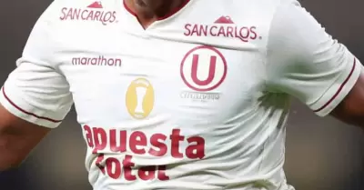 Jugador de Universitario sufri importante lesin.