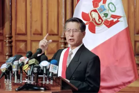 Alberto Fujimori, expresidente del Per.