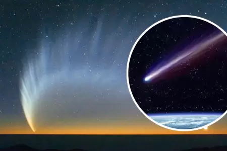 'Cometa del siglo' pasar muy cerca a la Tierra.