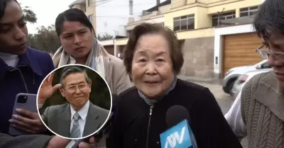 Hermana de Alberto Fujimori resalt gestin del expresidente.