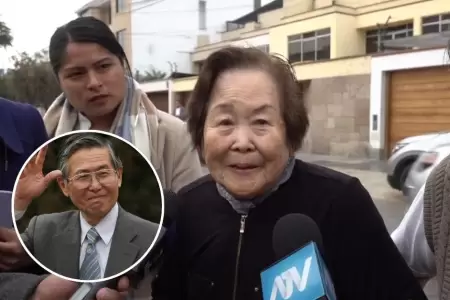 Hermana de Alberto Fujimori resalt gestin del expresidente.