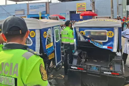 Mototaxista perdi la vida tras un ataque de dos sicarios en La Victoria.