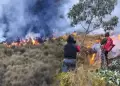 Exigen declarar ncash en estado de emergencia por incendios forestales: "Son 5 mil hectreas afectadas"