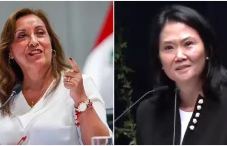 Keiko Fujimori agradece al Gobierno de Dina Boluarte