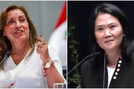 Keiko Fujimori agradece al Gobierno de Dina Boluarte