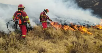 Condiciones favorables para incendios forestales seguirn hasta noviembre.