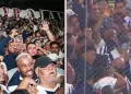 Jefferson Farfn y Roberto Guizasola en la tribuna sur para la presentacin de Paolo Guerrero en Alianza Lima