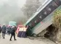 Cusco: Bus lleno de turistas se despista y deja 20 heridos en ruta de acceso a Machu Picchu