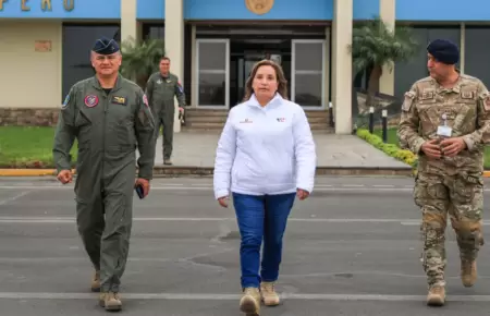 Dina Boluarte viaja a Amazonas.