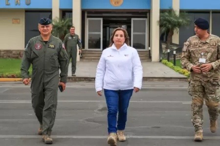 Dina Boluarte viaja a Amazonas.