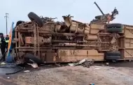 Accidente en La Libertad: Terrible! Choque de dos buses deja cinco fallecidos y varios heridos